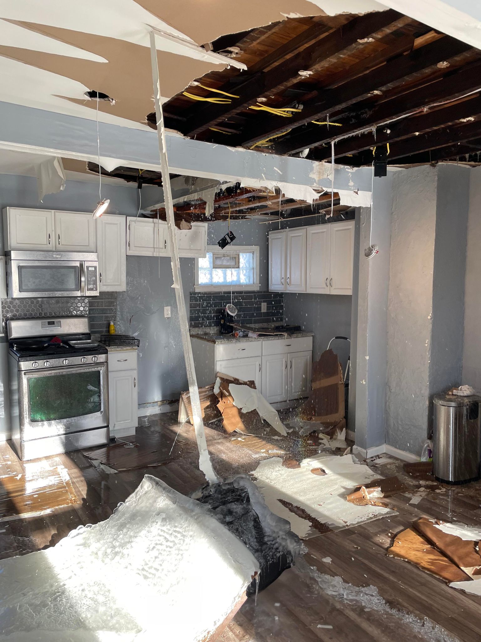 Pipe burst